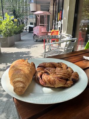 Pastries  at 123V Bakery in London