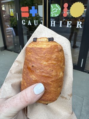 Pain au chocolattes  at 123V Bakery in London