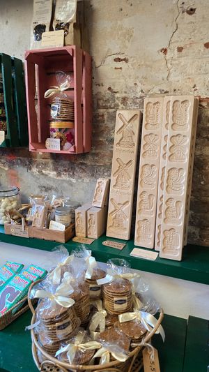 Cookie molds at Peppernuts Amsterdam Bloemenmarkt in Amsterdam