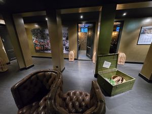 Downstairs area - toilets at Bistrobar Indonesia - temporarily closed in Haarlem