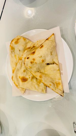 Plain Naan  at Govinda's Restaurant in Phuket