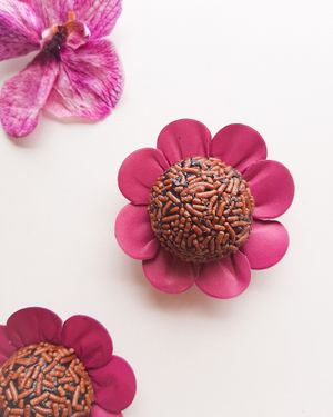 Vegan Brigadeiro at Ganga Bistro in Rio De Janeiro