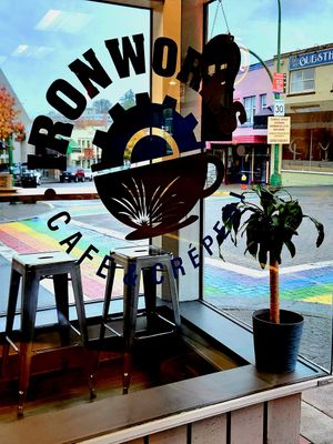  at Ironworks Cafe & Creperie in Nanaimo