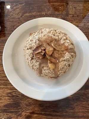 Vegan maple “bacon” scone   at Defying Gravitea in Pequannock