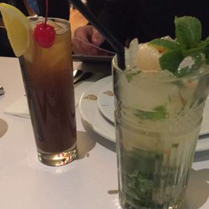 Long Island Ice Tea and Lychee Margarita at Thai Pothong in Newtown