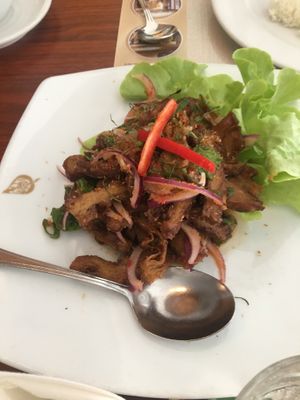 Duck salad at Thai Pothong in Newtown