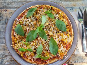 Mit geräuchertem Tofu at NOAH in Mainz