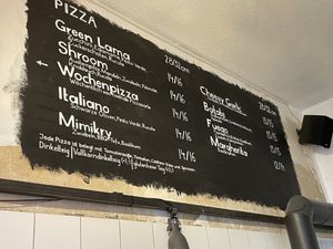 Menu  at NOAH in Mainz