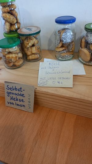 vegane kekse at Frau Lose in Dortmund