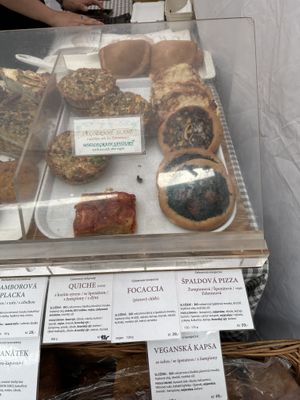 Savoury pastries   at Dvorník - pre-order only in Prague