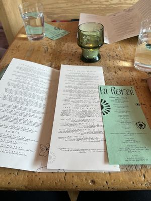 Menu  at Hi Flora! in Minneapolis