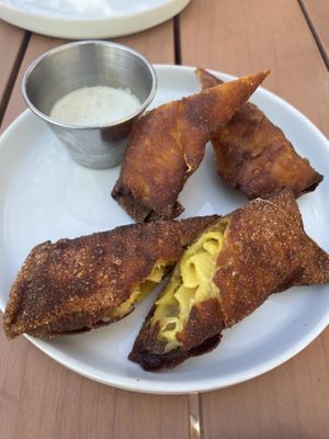Mac & Cheese Eggrolls  at Hi Flora! in Minneapolis