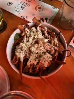 Parsnip fries   at Hi Flora! in Minneapolis