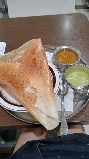 Masala dosa set at Halal Dosa Biryani - ハラールドーサビリヤニ in Narita