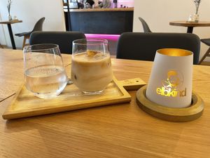 Iced Haferlatte  at Elbkind in Hamburg