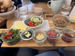 veganes Frühstück   at Elbkind in Hamburg