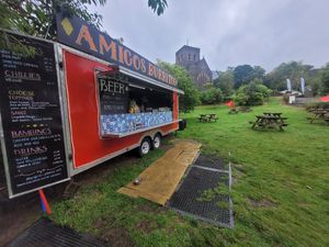 Amigos Burritos Outside at Amigos Burritos in Llanberis
