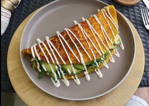 Cachapa Vegana at Imenü in Escazu