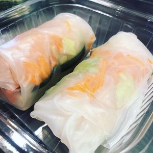 spring rolls at Superfoods Cafe & Market in Mt Airy