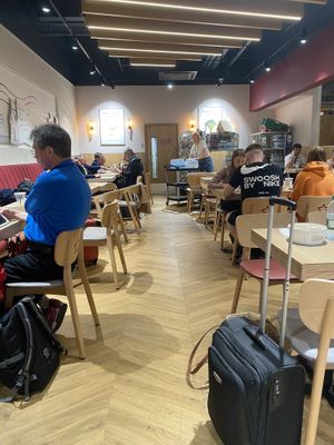 Seating   at EDI - Prêt A Manger in Edinburgh