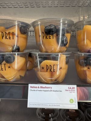 Fruit   at EDI - Prêt A Manger in Edinburgh