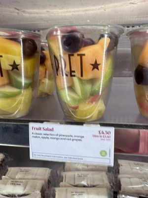 Fruit  at EDI - Prêt A Manger in Edinburgh