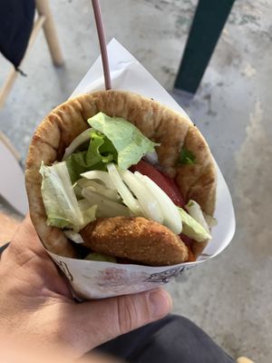   at Papu Gyros in Ksamil