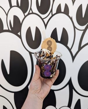 Vegan sundae   at Follow The Swirl Ice Cream in Margate