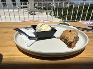 Baklava  at T Veg  in Rhodes