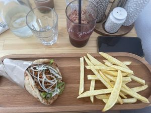 Gyros  at T Veg  in Rhodes