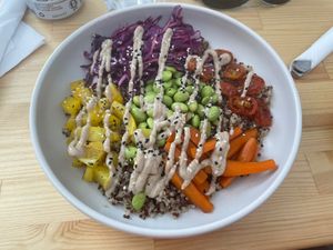 Rainbow salad😋  at T Veg  in Rhodes