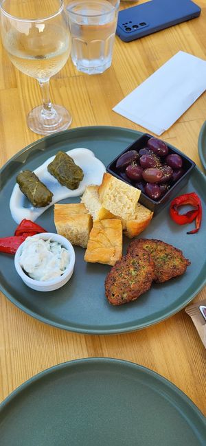 Mixture of appetizers at T Veg  in Rhodes