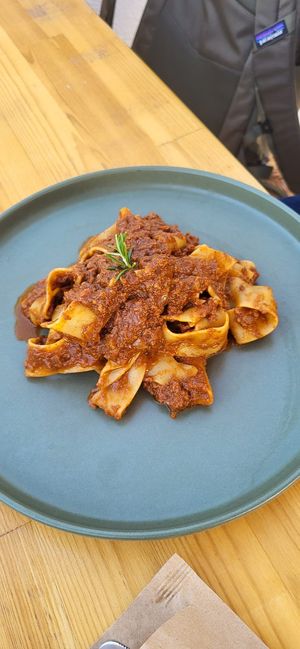 Pasta at T Veg  in Rhodes