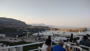 The view at T Veg  in Rhodes