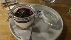 Forest fruit cheesecake   at T Veg  in Rhodes
