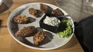 Daily keftedes  at T Veg  in Rhodes