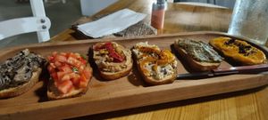Mixed Bruschetta at T Veg  in Rhodes