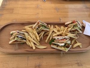 Club sandwich   at T Veg  in Rhodes
