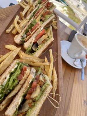 Club Sandwich   at T Veg  in Rhodes