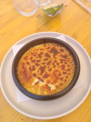 Crema Catalana at T Veg  in Rhodes