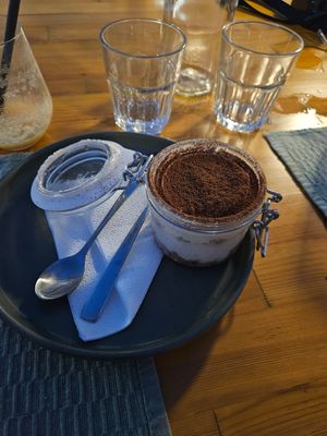Tiramisu at T Veg  in Rhodes