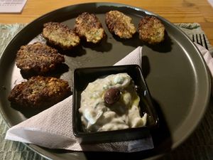 Keftedes   at T Veg  in Rhodes