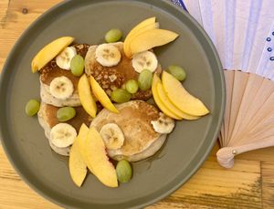 Pancakes 🥞 breakfast   at T Veg  in Rhodes