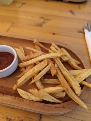 Fries at T Veg  in Rhodes