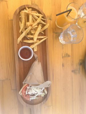 Gyros  at T Veg  in Rhodes