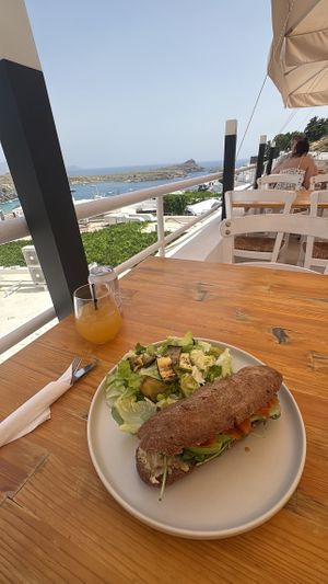 Sea twist sandwich  at T Veg  in Rhodes