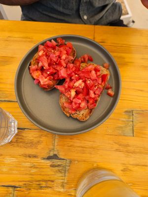 Bruschetta at T Veg  in Rhodes