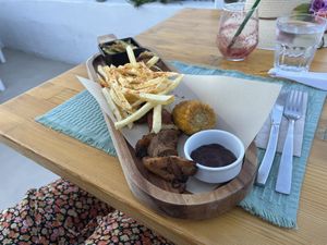 Souvlaki "T-Tex”  at T Veg  in Rhodes