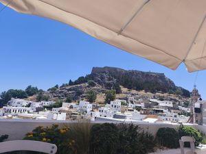 View Akropolis at T Veg  in Rhodes