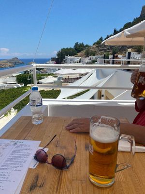   at T Veg  in Rhodes